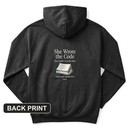 Margaret Hamilton Back Print Hoodie