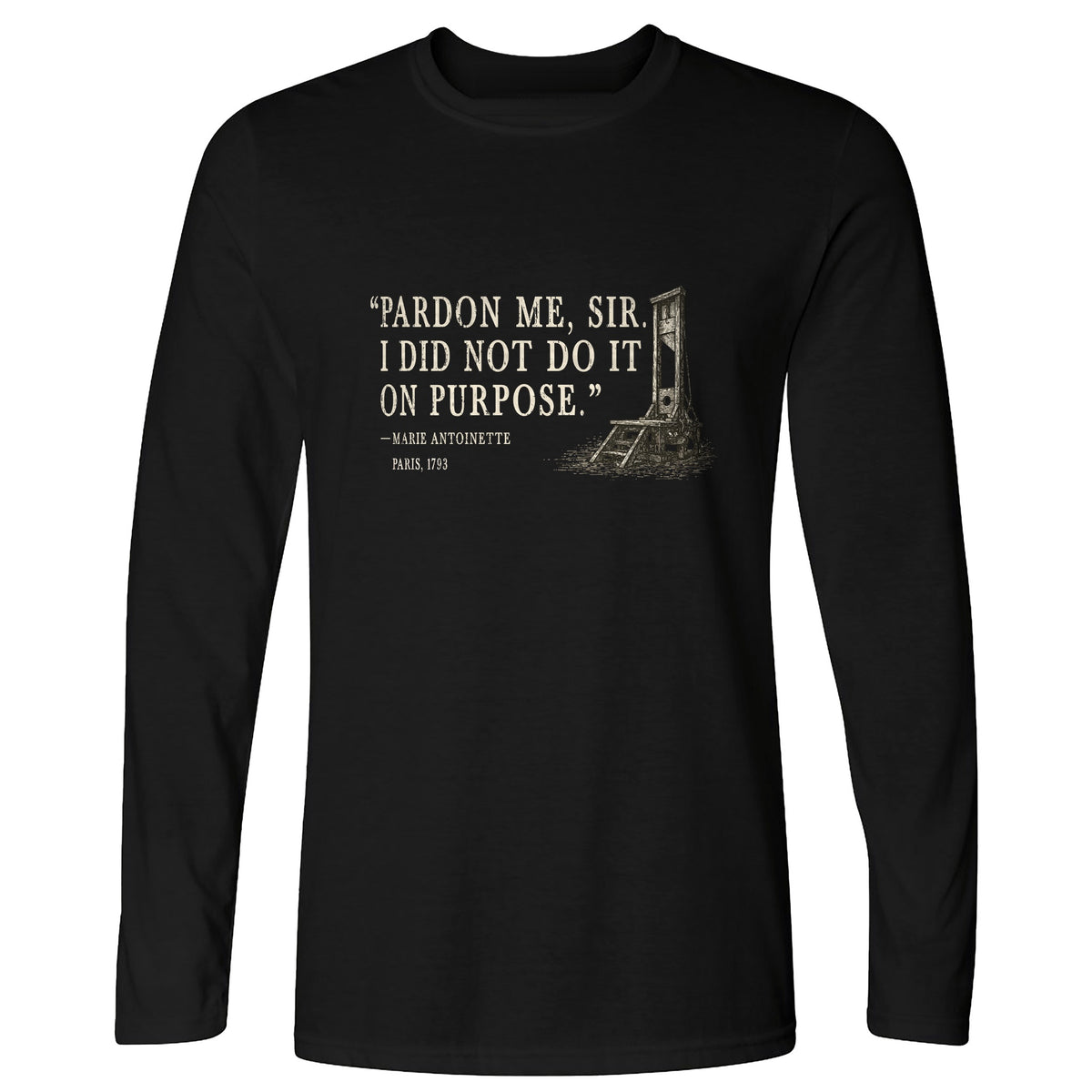 Marie Antoinette Long Sleeve T-Shirt