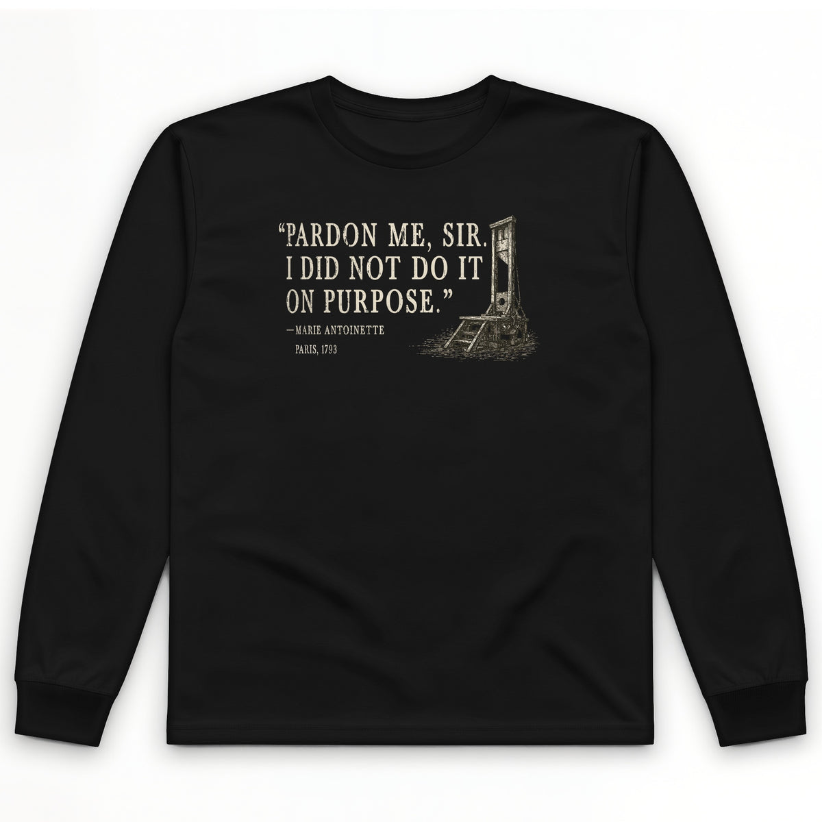 Marie Antoinette Long Sleeve T-Shirt