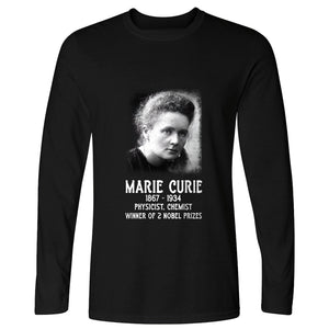 Marie Curie Long Sleeve T-Shirt