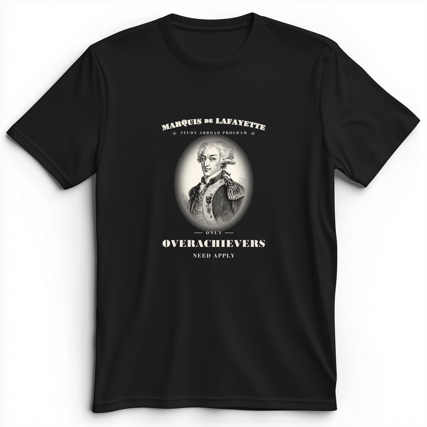 Marquis de Lafayette Study Abroad Program Premium Tee