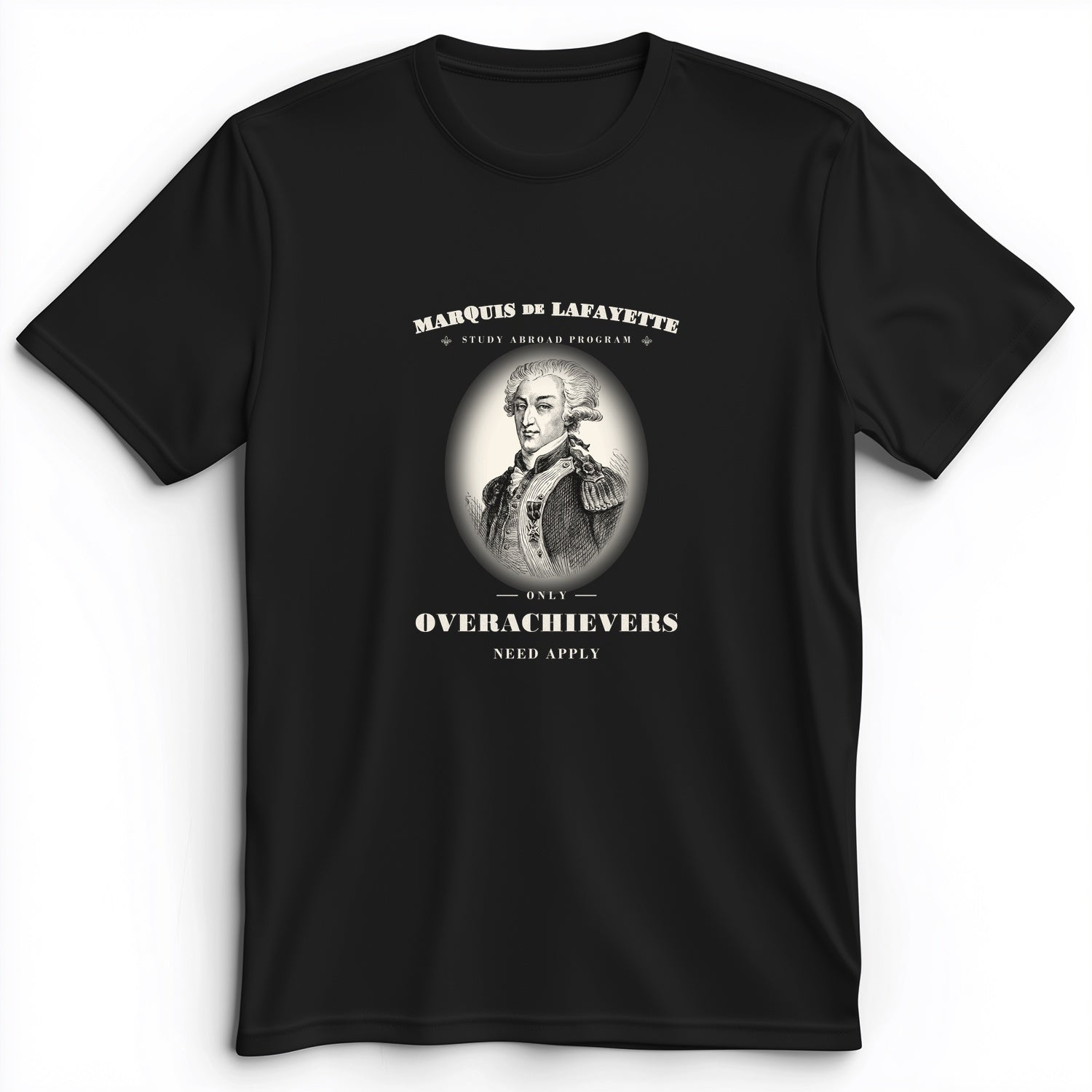 Marquis de Lafayette Study Abroad Program Premium Tee