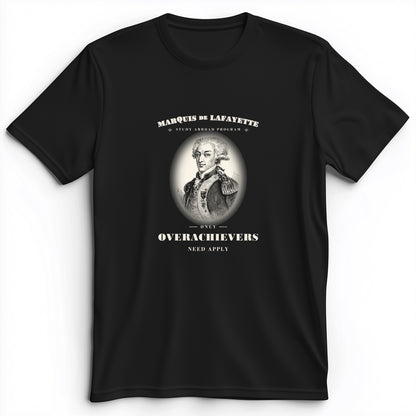 Marquis de Lafayette Study Abroad Program Premium Tee