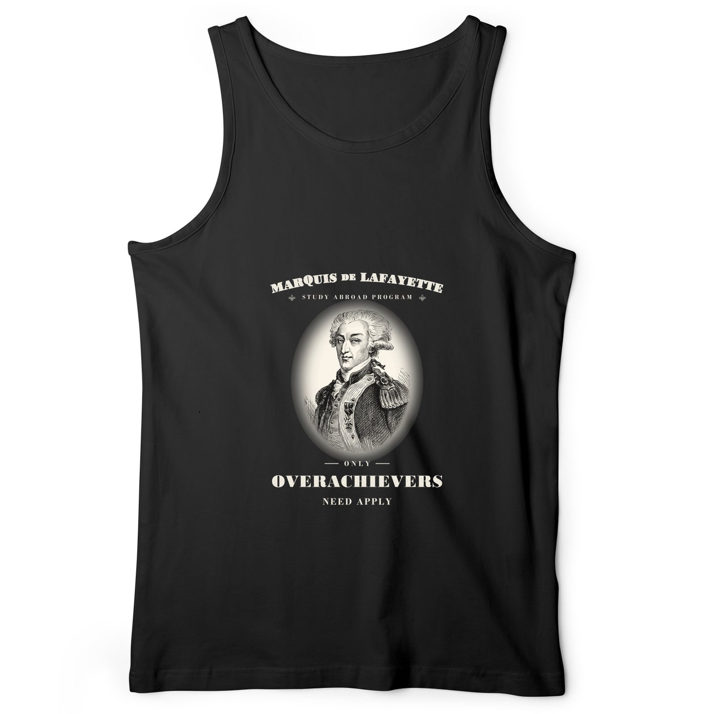 Marquis de Lafayette Study Abroad Program Tank Top