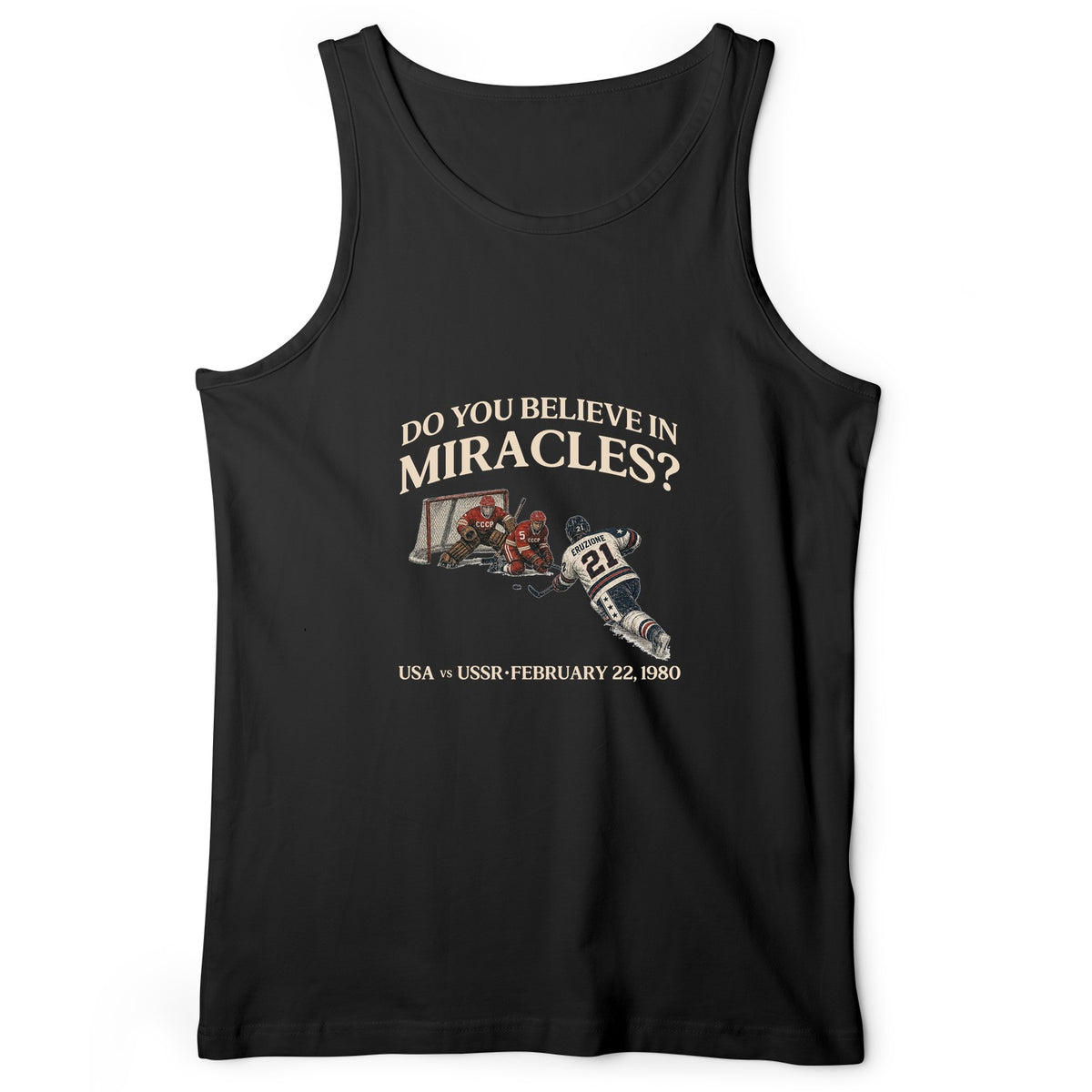 Miracle on Ice Tank Top