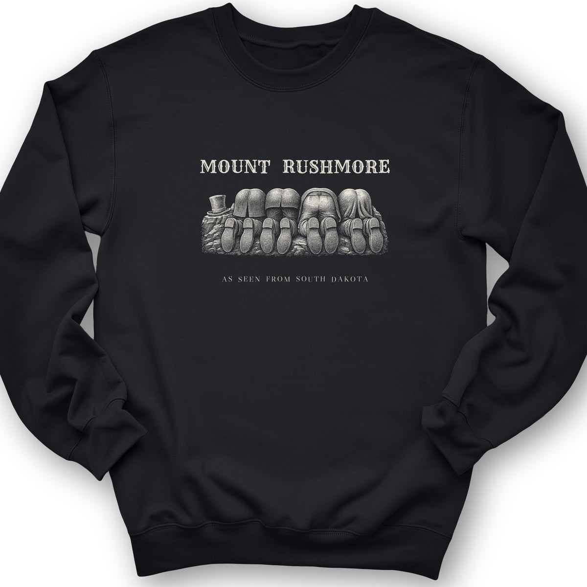 Mount Rushmore As Seen From South Dakota Sweatshirt