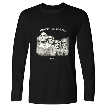 Mount Rushmore Long Sleeve T-Shirt