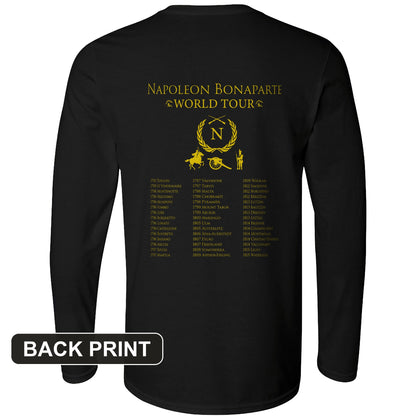 Napoleon World Tour Back Print Long Sleeve T-Shirt