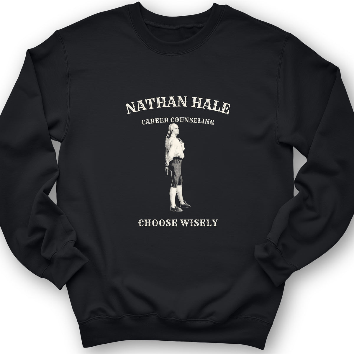 Nathan Hale Career Counseling Crewneck