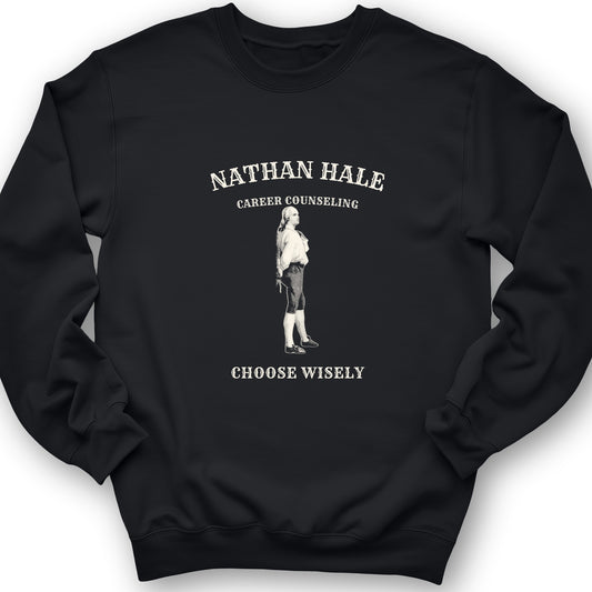 Nathan Hale Career Counseling Crewneck