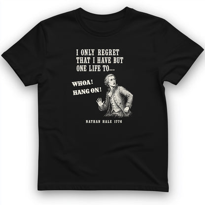 Nathan Hale Whoa Hang On T-Shirt