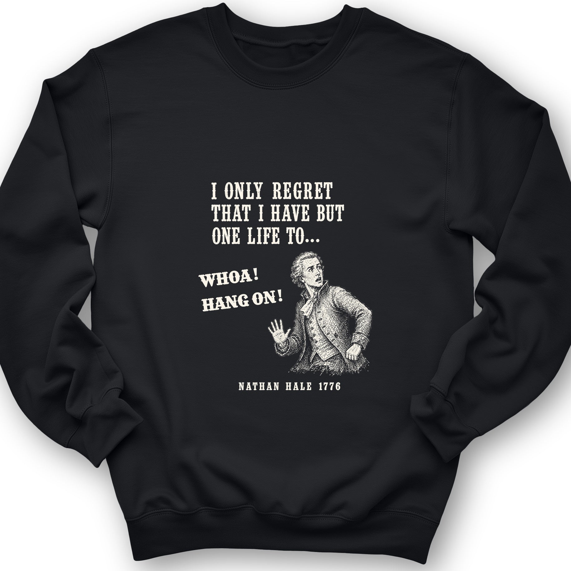 Nathan Hale Whoa Hang On Sweatshirt