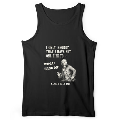 Nathan Hale Whoa Hang On Tank Top