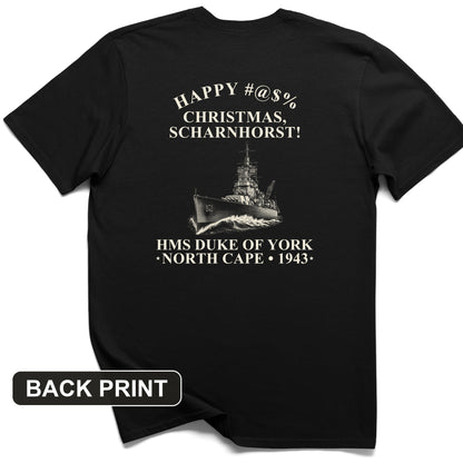 North Cape Scharnhorst Back Print T-Shirt