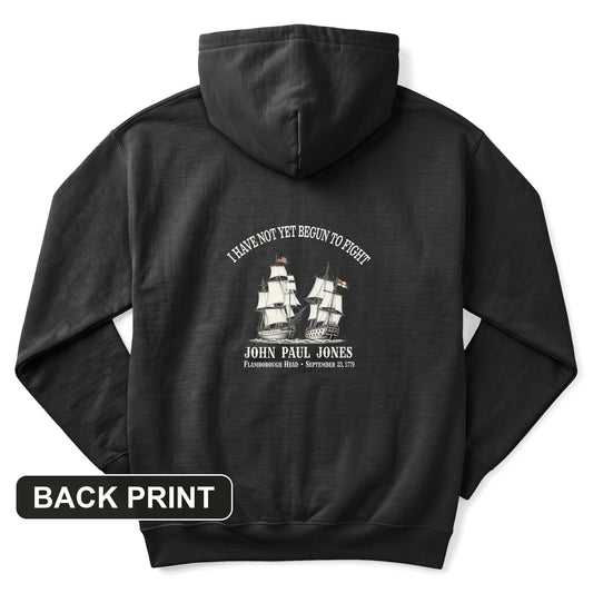 Not Yet Begun to Fight Back Print Hoodie