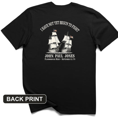 Not Yet Begun to Fight Back Print T-Shirt