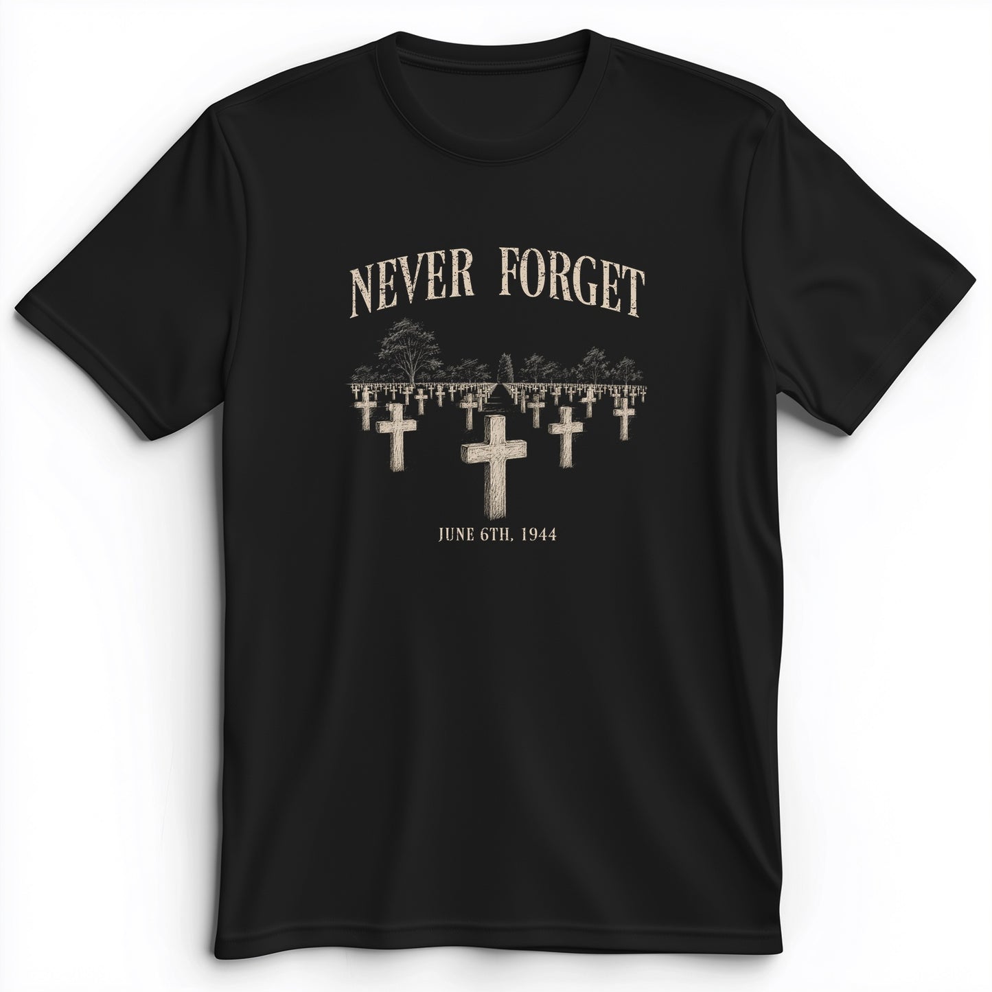 Omaha Cemetery Premium Tee