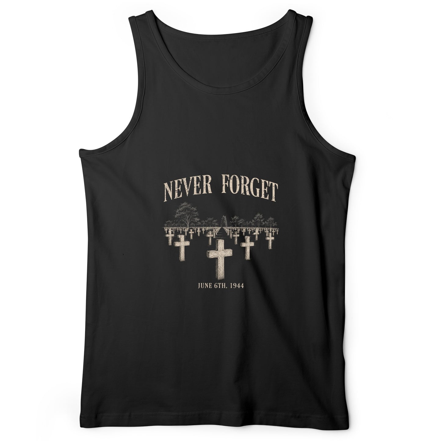 Omaha Cemetery Tank Top