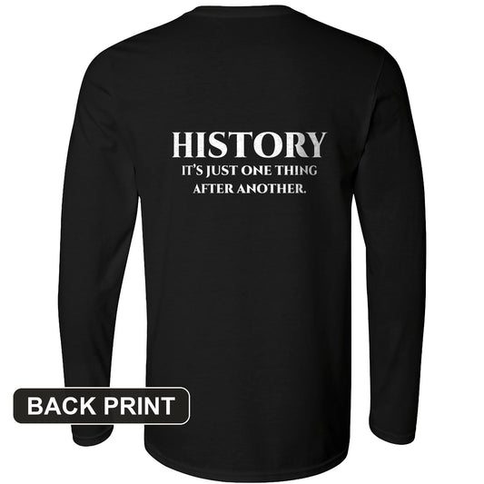 One Thing After Another Back Print Long Sleeve T-Shirt