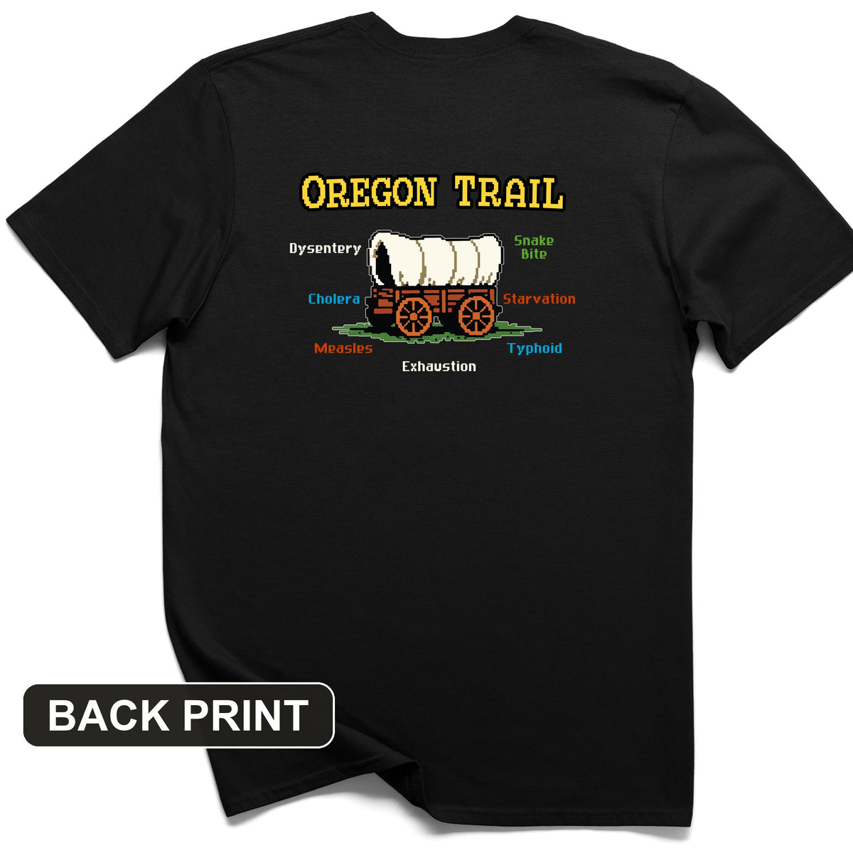 Oregon Trail Back Print T-Shirt