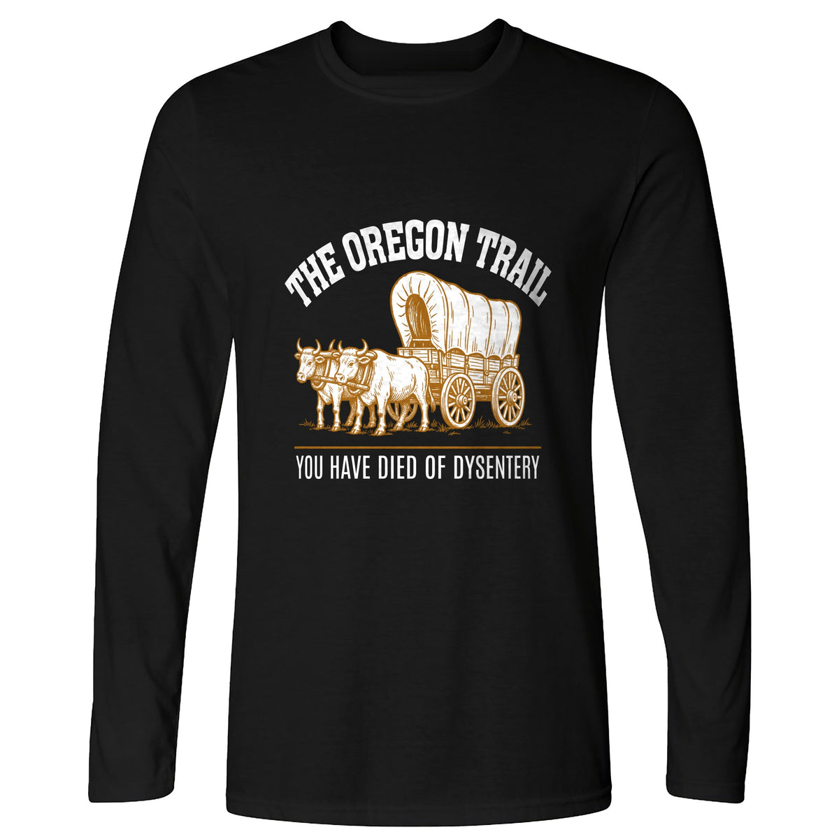 Oregon Trail Dysentery Long Sleeve T-Shirt