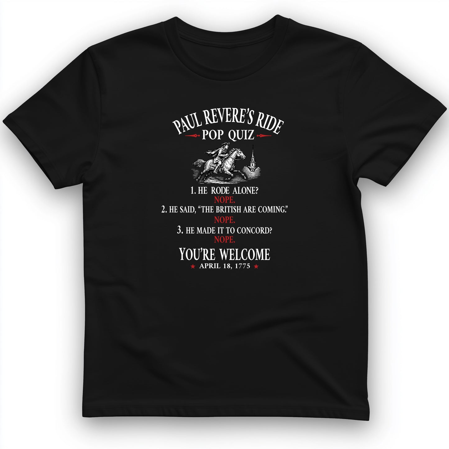 Paul Revere Quiz T-Shirt