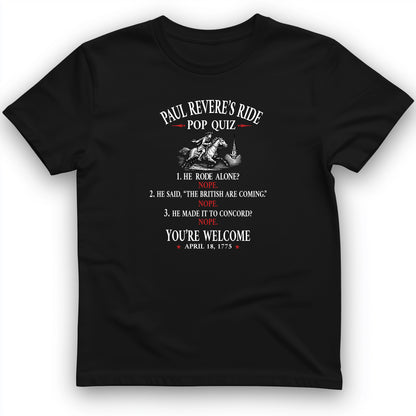 Paul Revere Quiz T-Shirt