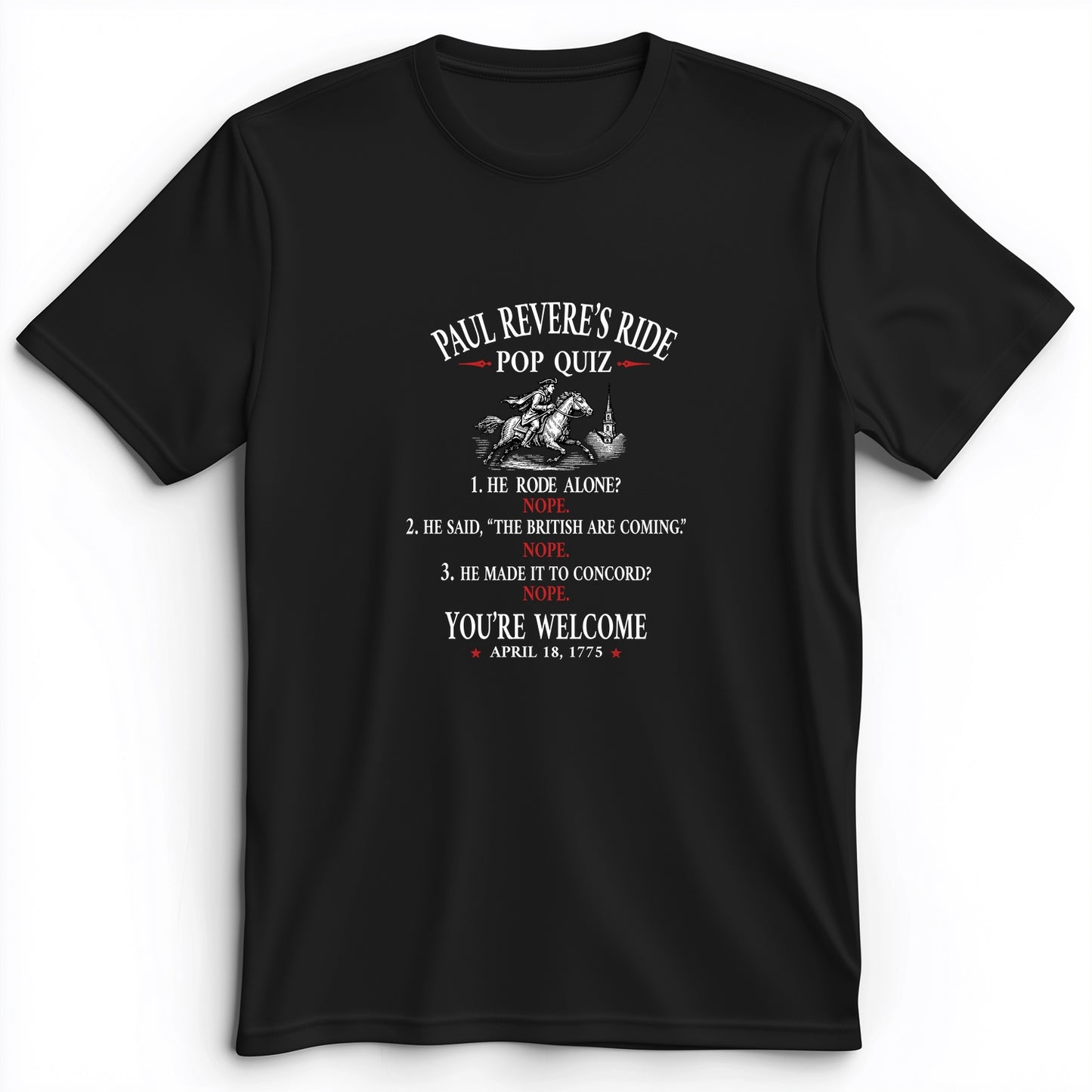 Paul Revere Quiz Premium Tee