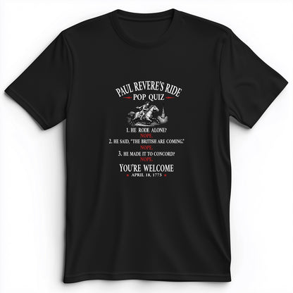 Paul Revere Quiz Premium Tee