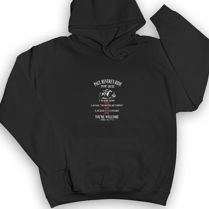 Paul Revere Quiz Hoodie