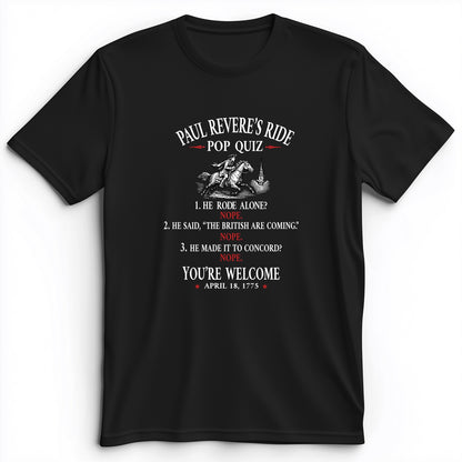 Paul Revere Quiz Premium Tee