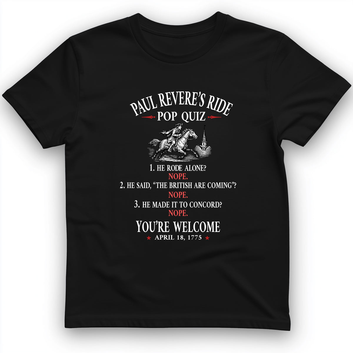 Paul Revere Quiz T-Shirt