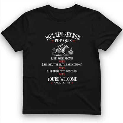 Paul Revere Quiz T-Shirt