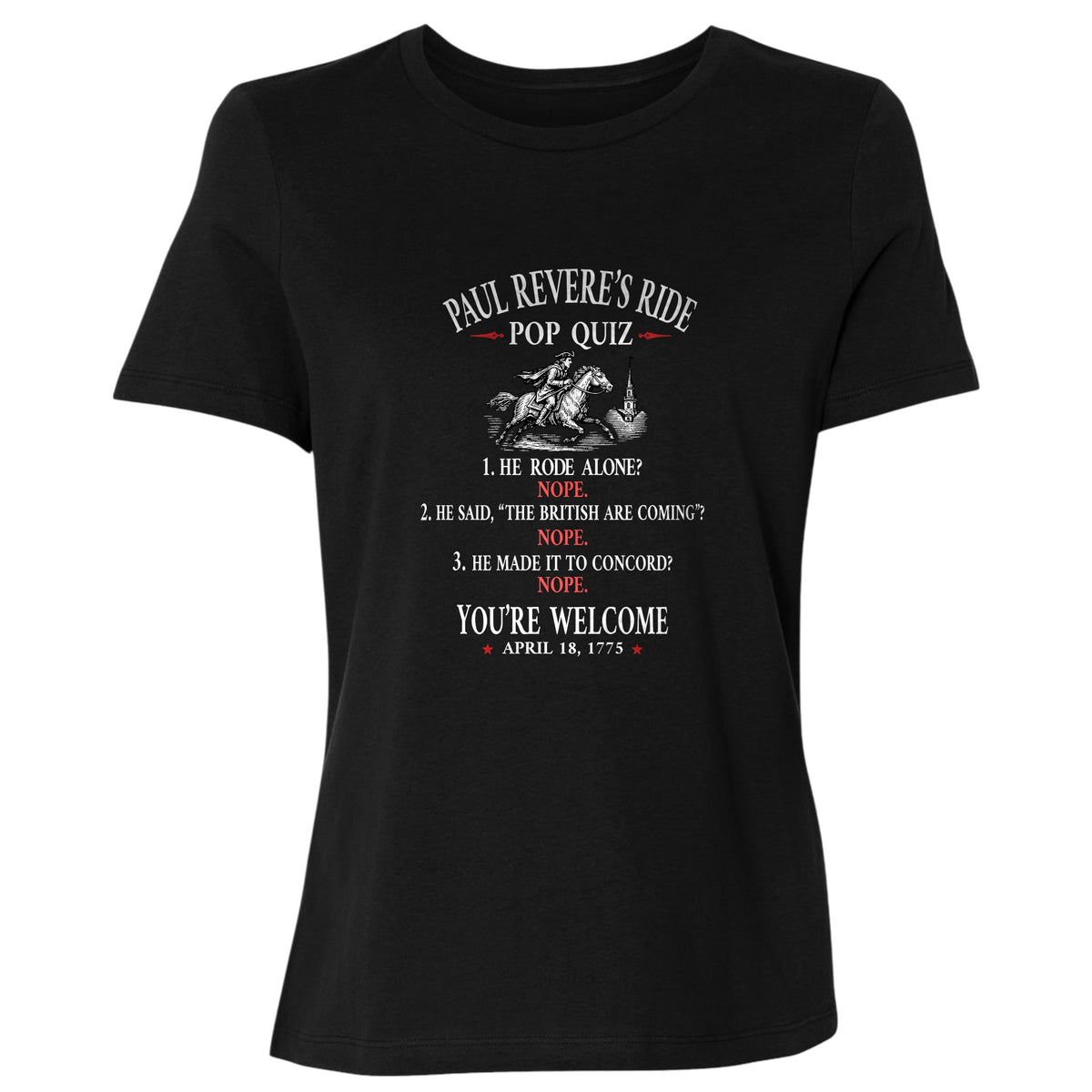 Paul Revere Quiz Women's T-Shirt