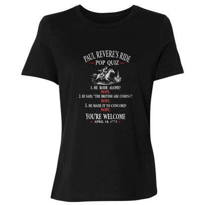 Paul Revere Quiz Women's T-Shirt