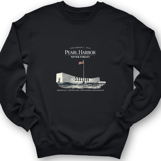 Pearl Harbor - Never Forget Crewneck