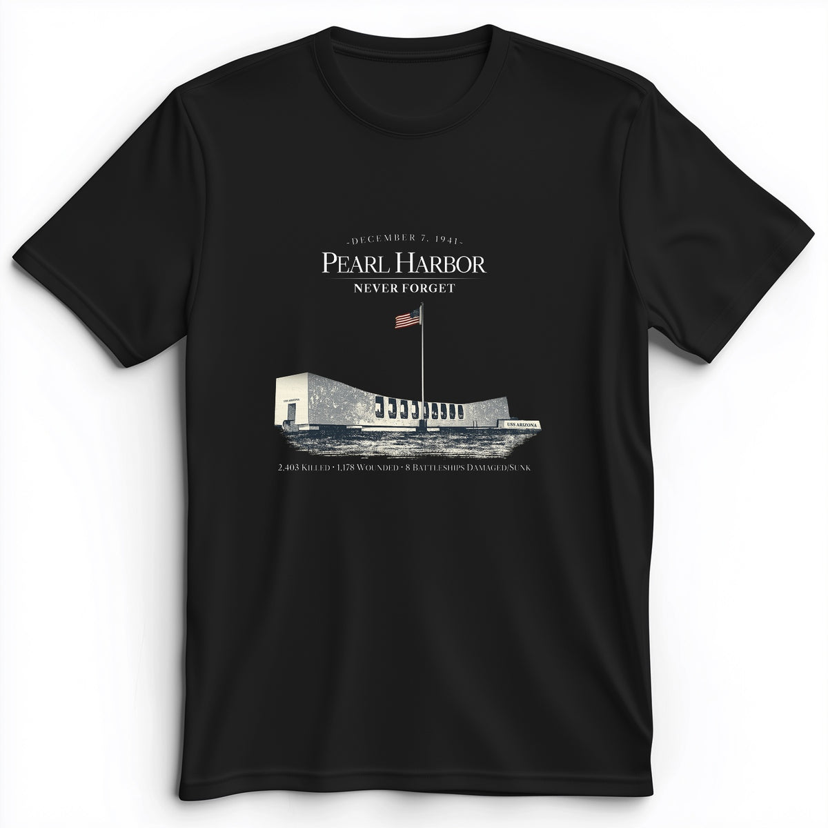 Pearl Harbor - Never Forget Premium Tee