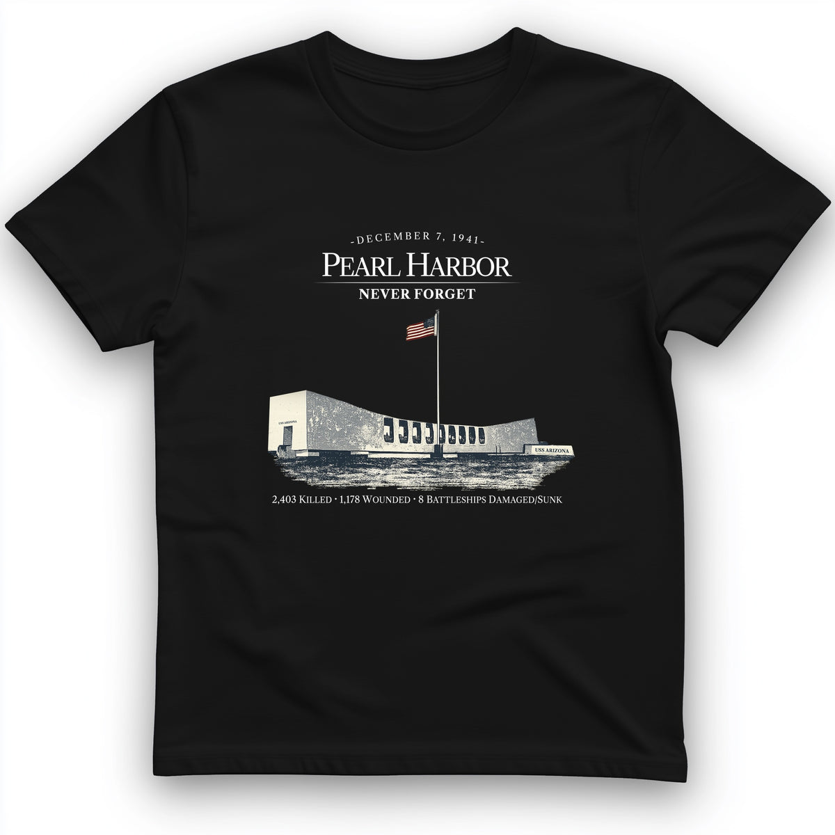 Pearl Harbor - Never Forget T-Shirt