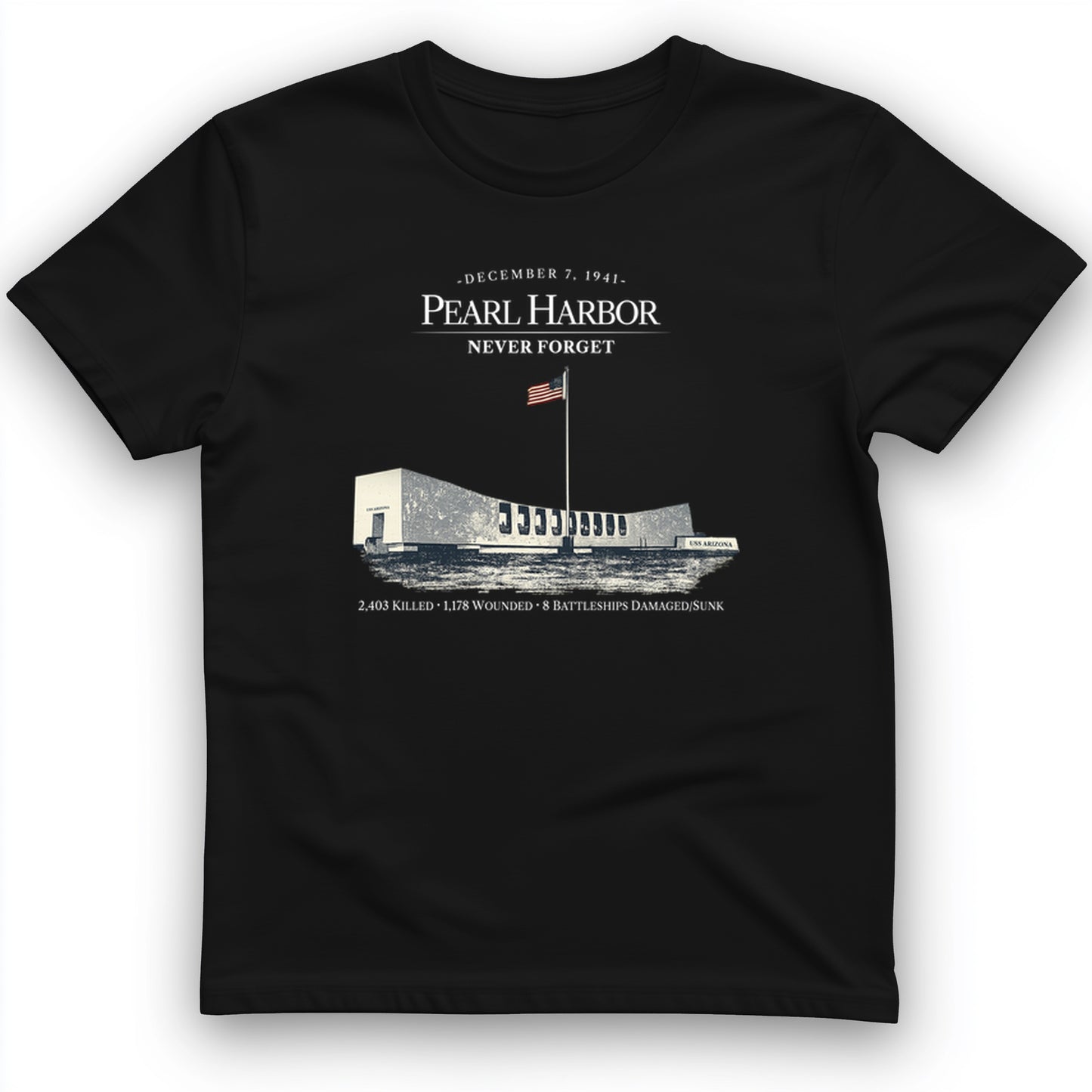 Pearl Harbor - Never Forget T-Shirt