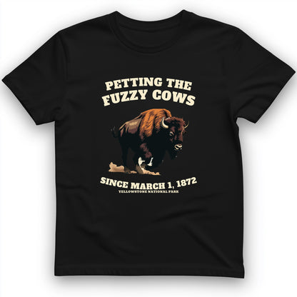 Petting The Fuzzy Cows T-Shirt