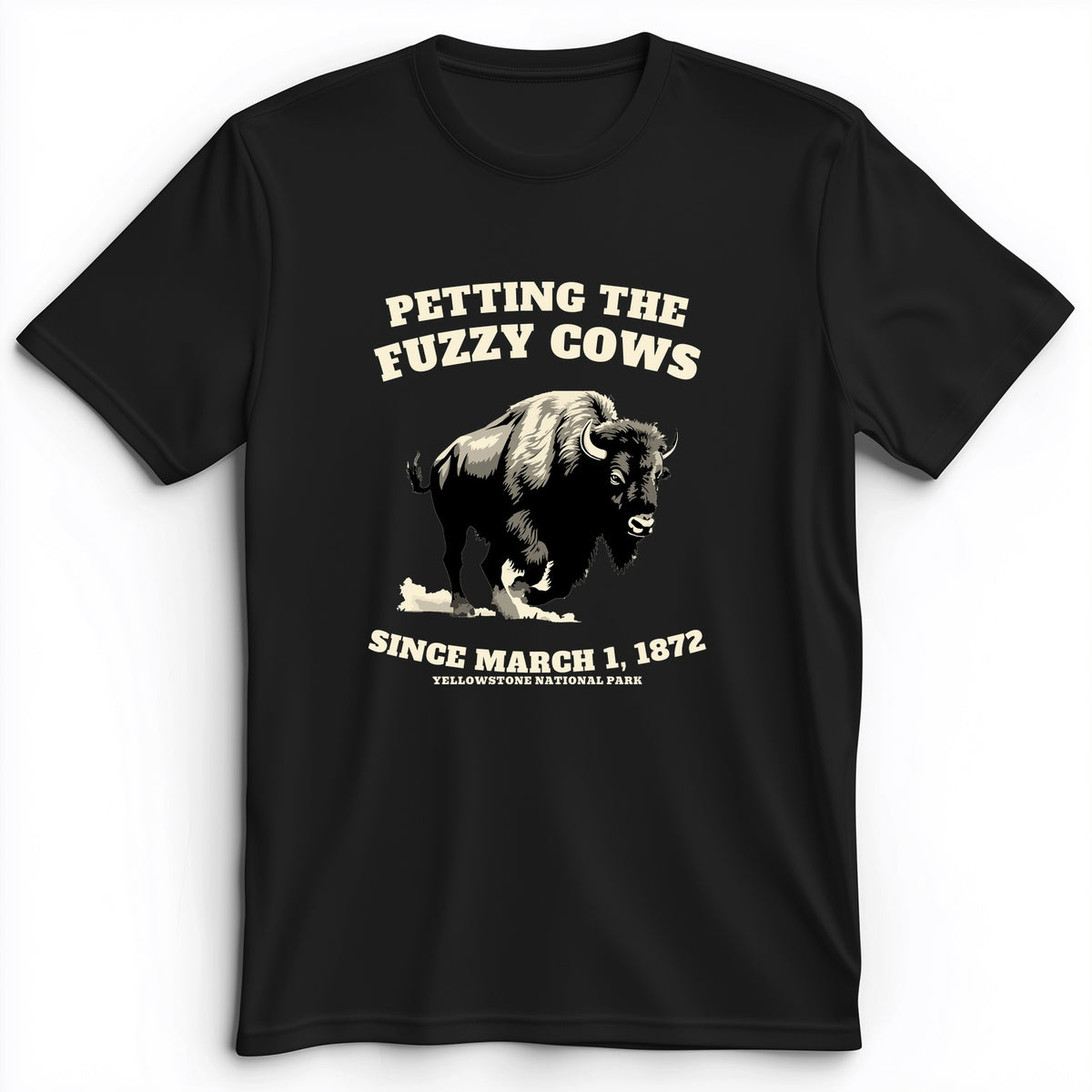 Petting The Fuzzy Cows Premium Tee