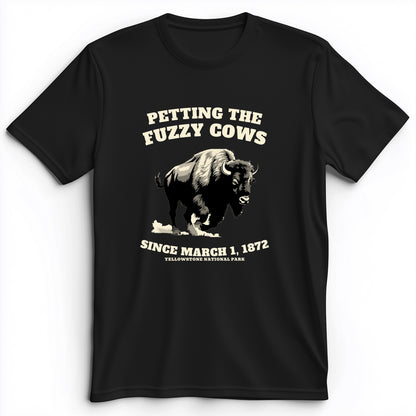 Petting The Fuzzy Cows Premium Tee