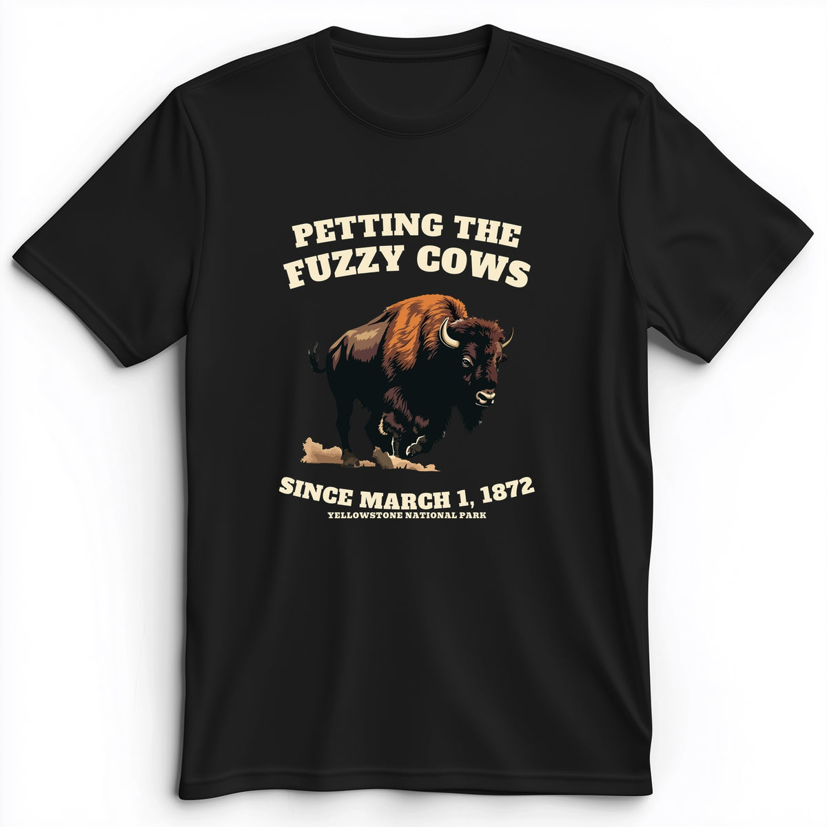 Petting The Fuzzy Cows Premium Tee