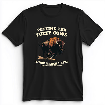 Petting The Fuzzy Cows Premium Tee