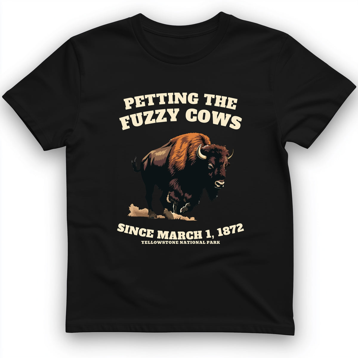 Petting The Fuzzy Cows T-Shirt