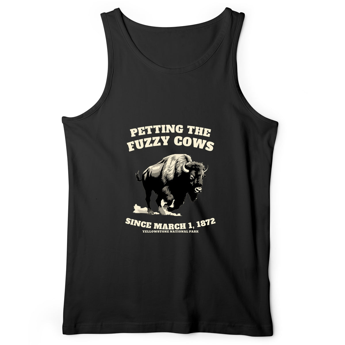 Petting The Fuzzy Cows Tank Top