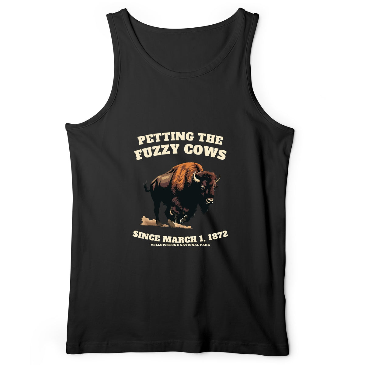Petting The Fuzzy Cows Tank Top
