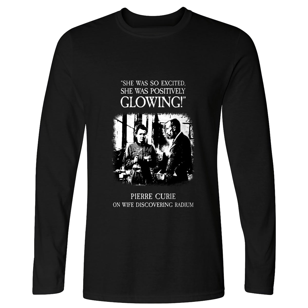 Pierre Curie Long Sleeve T-Shirt
