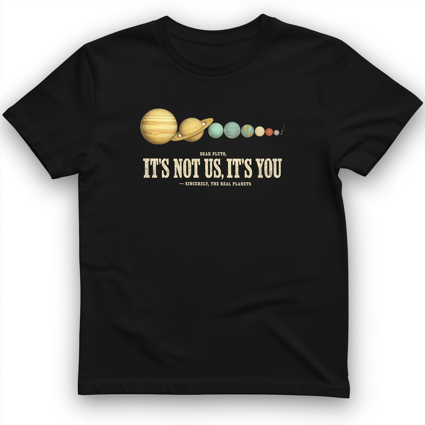 Pluto Its Not Us Its You T-Shirt