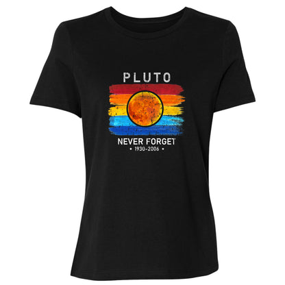 Pluto Never Forget Women's T-Shirt